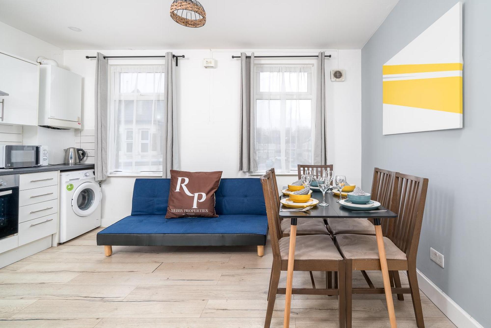 Modern 2 Bed East London Home By Rebby Properties Sleeps 5 Near Canning Town Station מראה חיצוני תמונה